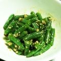 はやmama's cooksnap of when they made 簡単！いんげんの胡麻和え.