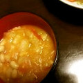 サトモユリア's cooksnap of when they made 蒸し大豆とじゃがいものトマトスープ.