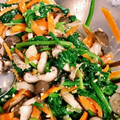 ドラえもん15's cooksnap of when they made おふくろの味♪ピーナッツとほうれん草和え.