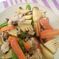 akie33's cooksnap of when they made 旬の筍で★豚肉のオイスター炒め.