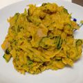 にゃー◎'s cooksnap of when they made かぼちゃの煮物リメイク☆かぼちゃサラダ☆.