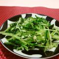 赤い電話's cooksnap of when they made 水菜のナムル.