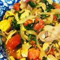クック870ABZ☆'s cooksnap of when they made 豚バラとニラ卵トマト炒め.