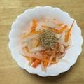 書セラピスト流香's cooksnap of when they made 【簡単】ニンジンと大根のすっぱ煮.