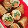 ハチ8コロ8's cooksnap of when they made 豚と油揚げのくるくる巻き.