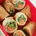 ハチ8コロ8's cooksnap of when they made 豚と油揚げのくるくる巻き.