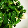 JUNSK's cooksnap of when they made 簡単 絶品 ピーマンののりチーズ和え.