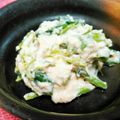 amu☆mama's cooksnap of when they made スプーンで＊白和えのタネ＊.