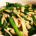 lastfizz's cooksnap of when they made 10分完成♪えのきとニラのバター醤油炒め.