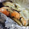 Ery7's cooksnap of when they made フライパンbe鮭のホイル焼き.
