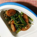 かほたくhy's cooksnap of when they made ほうれん草とウインナーの卵炒め.