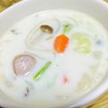 rkodamama's cooksnap of when they made ◆鷄だんごと春雨の具だくさんミルクスープ.