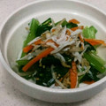 こてたす's cooksnap of when they made ＊小松菜ともやしのしらす和え＊.