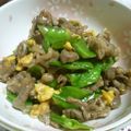 クックTU56V6☆'s cooksnap of when they made 牛ｷﾇｻﾔのｵｲｽﾀｰｿｰｽ炒め.
