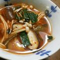 romann's cooksnap of when they made きのこたっぷりキムチスープ.