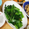 cooking13's cooksnap of when they made 小松菜のごま和え.