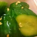 桐原ゆうひ's cooksnap of when they made 胡瓜の浅漬け.