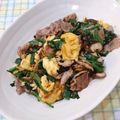 ラリー＆サラ's cooksnap of when they made 豚肉たっぷりニラ玉あんかけ.