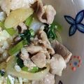 りぽびたん♪♪'s cooksnap of when they made 子ども大好き小松菜丼☆簡単◎ボリューム◎.
