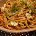 airkiss's cooksnap of when they made 残り野菜一掃！ソース焼きうどん.