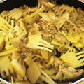 クックOCR6MA☆'s cooksnap of when they made 簡単！筍と新玉ねぎと豚肉の甘味噌炒め.