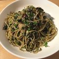 Tomomims's cooksnap of when they made 簡単！しらすと海苔と大葉のパスタ.