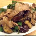 ゆみゆママ's cooksnap of when they made 豚バラと茄子の中華炒め.