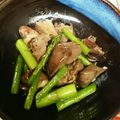 fukudoru's cooksnap of when they made ❤️鶏レバーとアスパラ炒め.