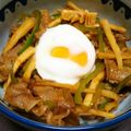 とど・あうあう's cooksnap of when they made 筍とピーマンどどん☆ポン酢で青椒肉絲丼.