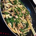 nadja10648's cooksnap of when they made 青椒肉絲.