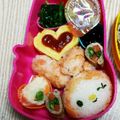 マリ心春's cooksnap of when they made キャラ弁♪マイメロ♪バレンタイン風♪.
