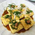 ManuYs's cooksnap of when they made 梅大葉で絶品✿豆腐ステーキさっぱりポン酢.
