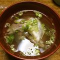 クックQFWEBG☆'s cooksnap of when they made 【汁物】晴れの日にもオススメ♪鯛のあら汁.