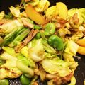 seacomet's cooksnap of when they made キャベツとじゃがいものカレー炒め.