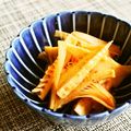 kebeibiko's cooksnap of when they made トマラー油で♪筍のピリッと和え✿.