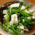 かばぽん's cooksnap of when they made みつばとささみのサッパリ合え.