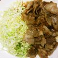 AYU嬢's cooksnap of when they made ★豚のしょうが焼き★簡単＆激安＆満腹★.