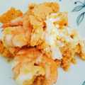 Comiy's cooksnap of when they made エビの卵炒め。お弁当にも♪.