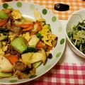 ちゃんみき♡K's cooksnap of when they made とろ~り✩チンゲン菜の中華あん｡:°ஐ♡.