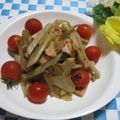 miyuki12's cooksnap of when they made ごぼうとベーコーンチーズでおつまみおかず.