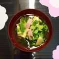 キホママ's cooksnap of when they made 春キャベツと筍のコンソメスープ♪.