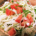 千ちゃん☆あーす's cooksnap of when they made 新玉ねぎとトマトのサラダ.