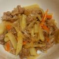 yoppy0908's cooksnap of when they made 豚肉とじゃがいもの甘辛炒め.
