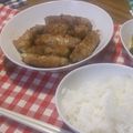 Pakako☆'s cooksnap of when they made ナスの豚肉巻き〜.