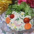 miyuki12's cooksnap of when they made ☆おからとわけぎのカップスープで炒め煮☆.