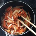 いせご's cooksnap of when they made 余り物deもう一品☆人参と大根のきんぴら.