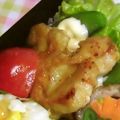 まるこいさん's cooksnap of when they made チキン南蛮丼 お弁当にも可愛い♪.