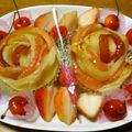 Match's cooksnap of when they made 父の日、母の日に バラのアップルパイ.