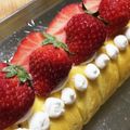SHEAママ's cooksnap of when they made 話題入絶対うまい　簡単極上ロールケーキ　.