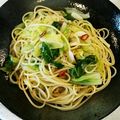 あるみっく38's cooksnap of when they made 春キャベツとアンチョビのパスタ.